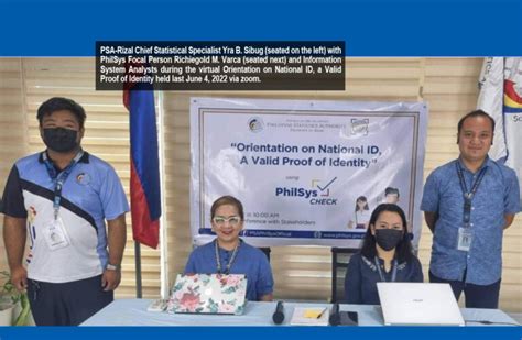 PSA Rizal Provincial Statistical Office .